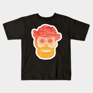 Dia de los muertos van gogh Kids T-Shirt